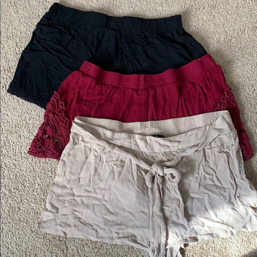 3 pair short set